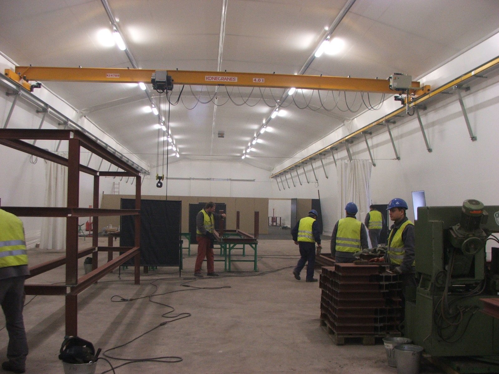 hall de production