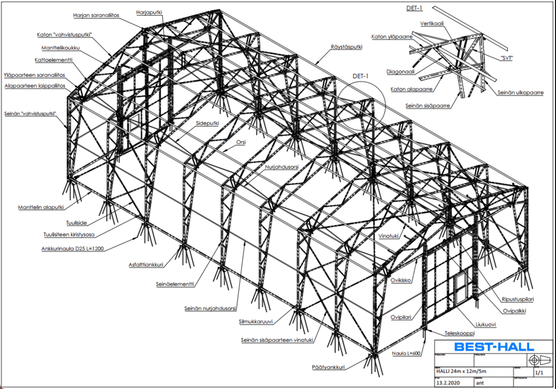 estructura metálica