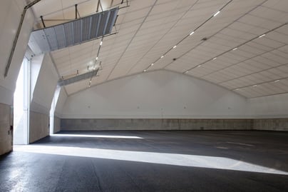 dukhall med innvendig kledning