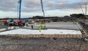 Best-Hall construction site