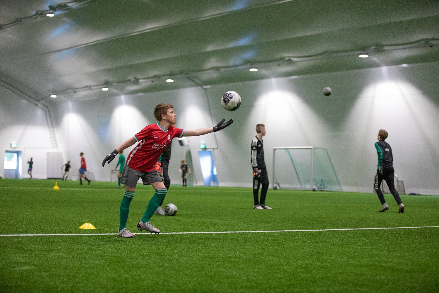 Furnes jalkopallohalli Norja